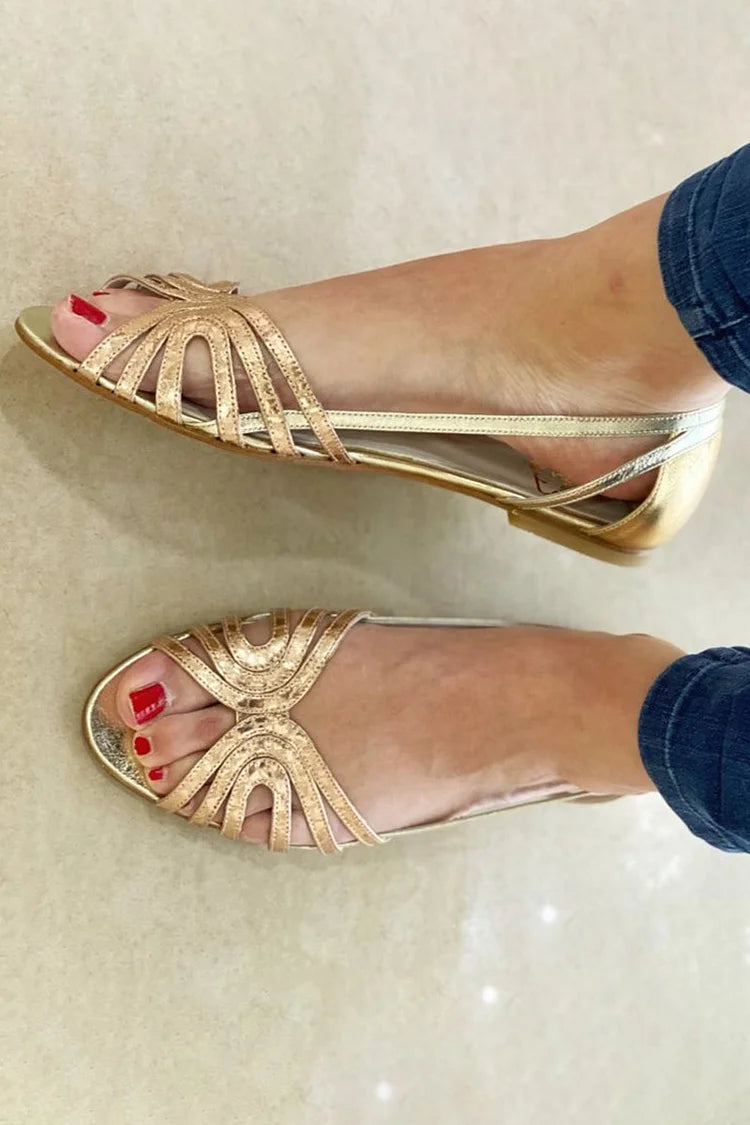 Éléonore | Golden Sandals Summer Light