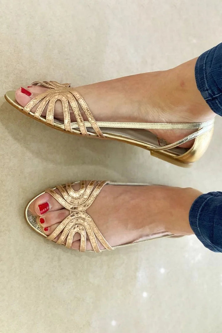 Éléonore | Golden Sandals Summer Light
