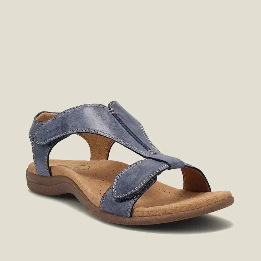 Lara | Cut-Out Leather Sandals