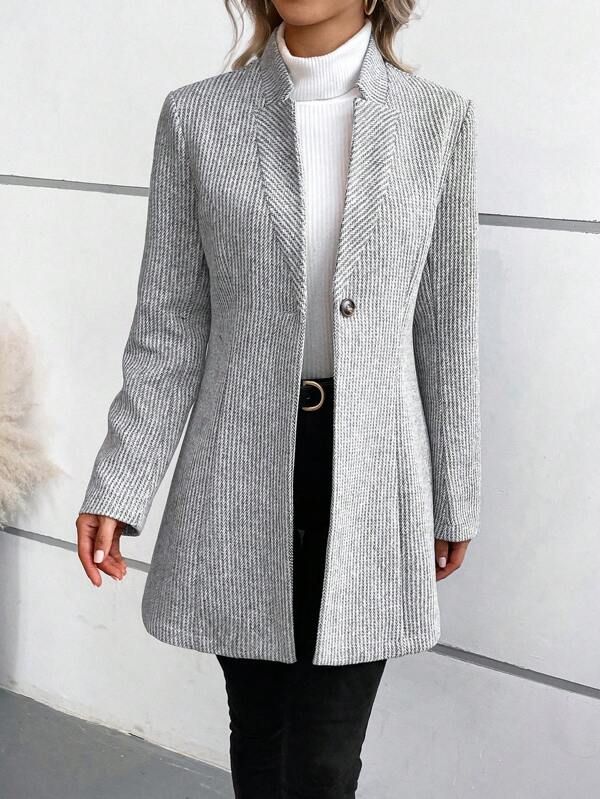 Olive | Chic Blazer Coat