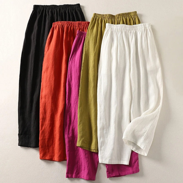 Amalia | Flowing Linnen Pants