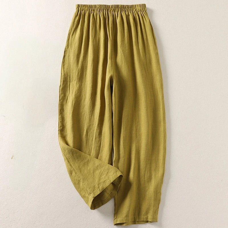 Amalia | Flowing Linnen Pants
