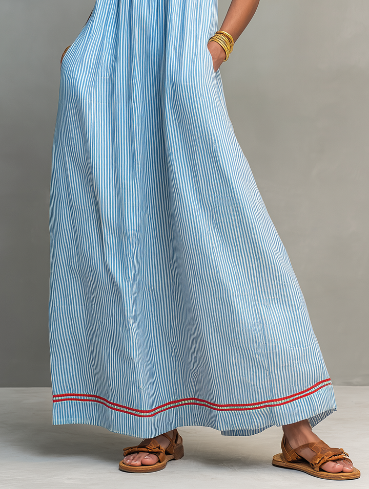 Azure | Elegant & Comfortable Striped Dress