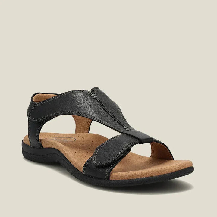 Lara | Cut-Out Leather Sandals
