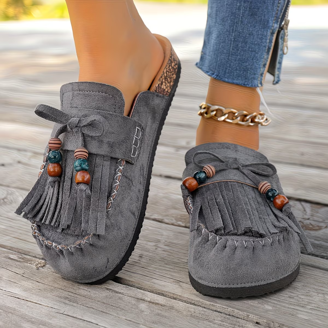 Mirell | Bohemian Suede Moccasins