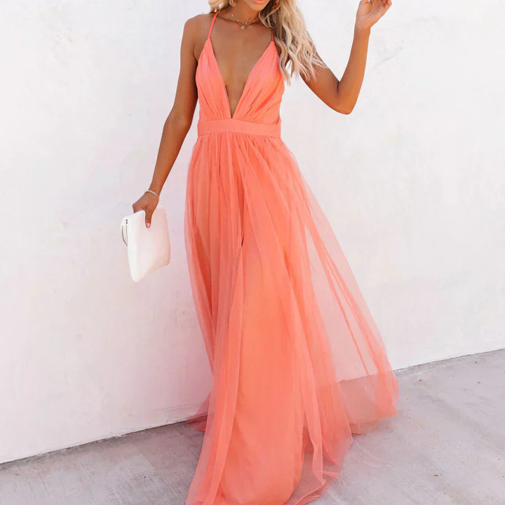Ginevra | Maxi Dress Light Coral