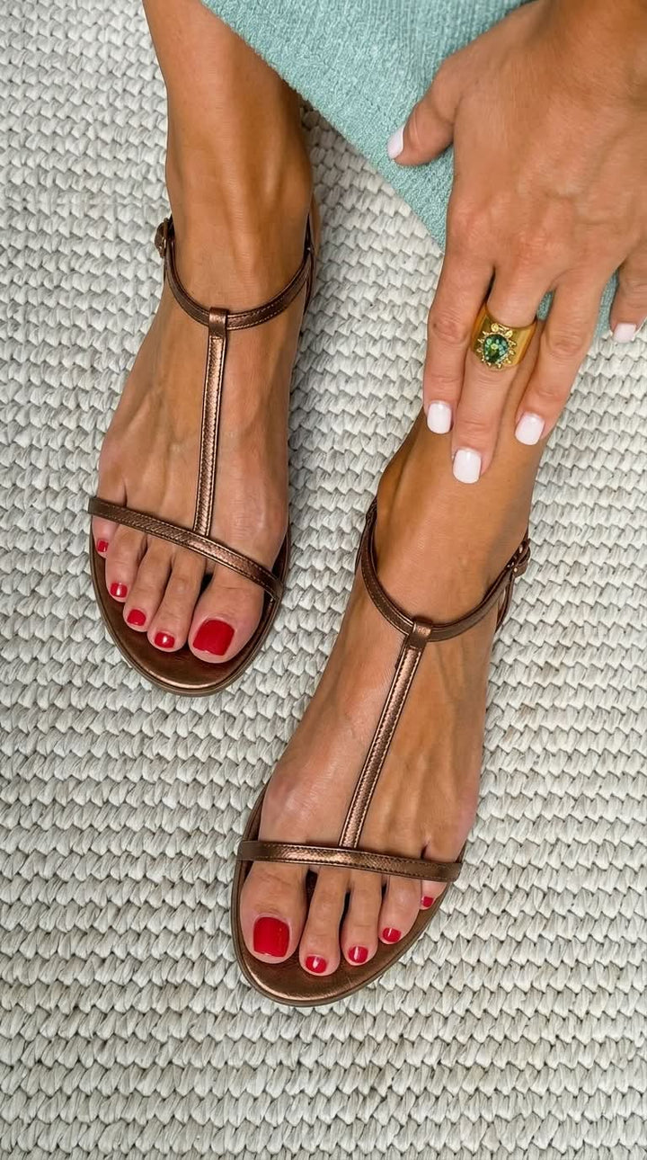 Golden Sandals Rosalba Spring
