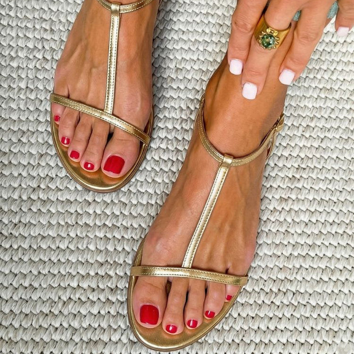 Golden Sandals Rosalba Spring