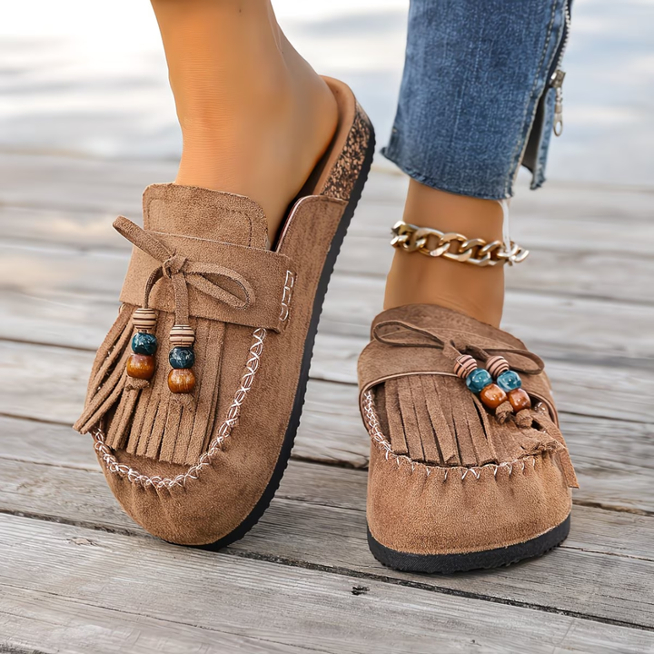 Mirell | Bohemian Suede Moccasins