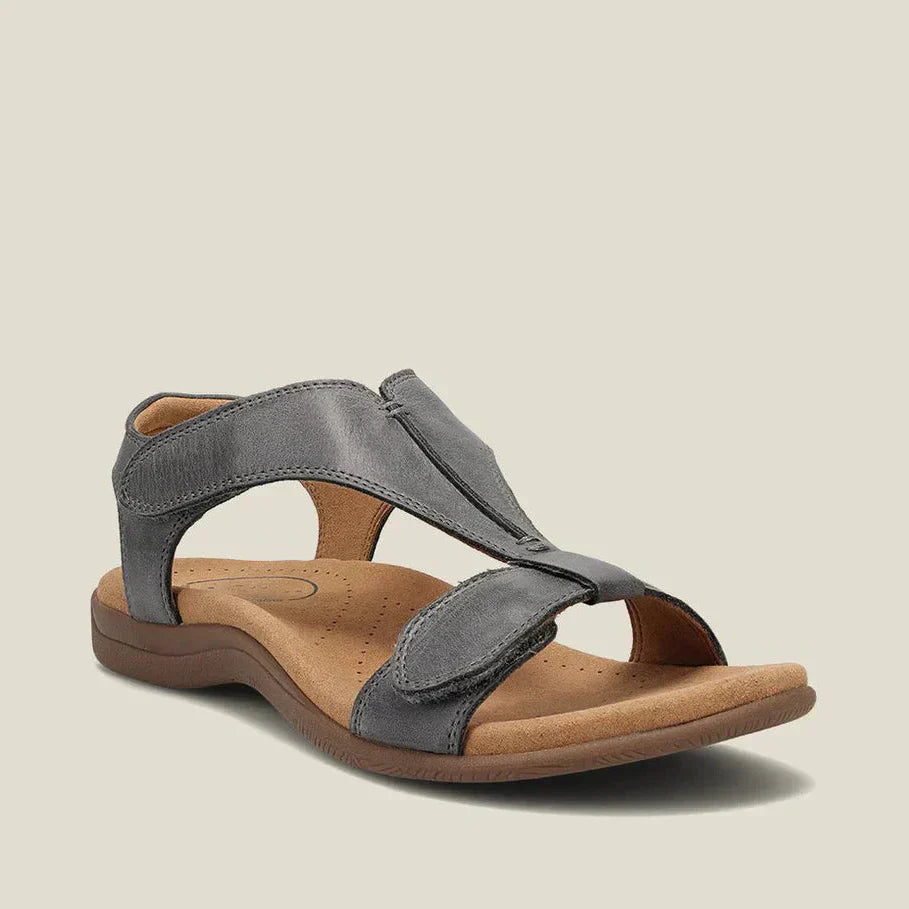 Lara | Cut-Out Leather Sandals