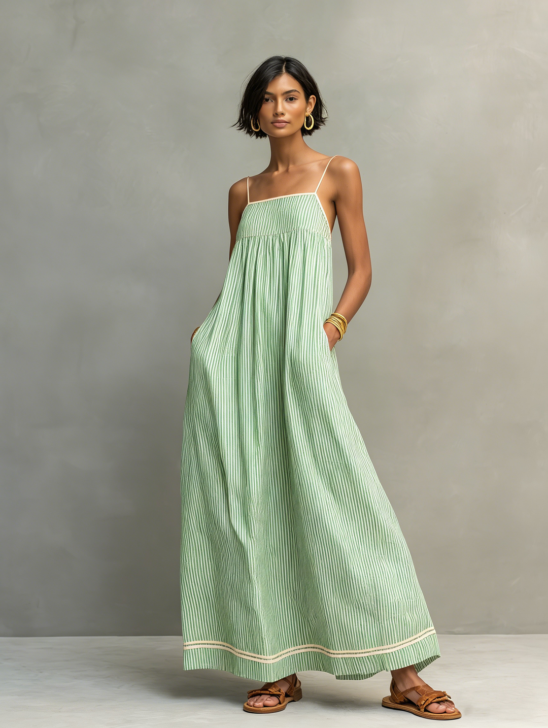 Azure | Elegant & Comfortable Striped Dress