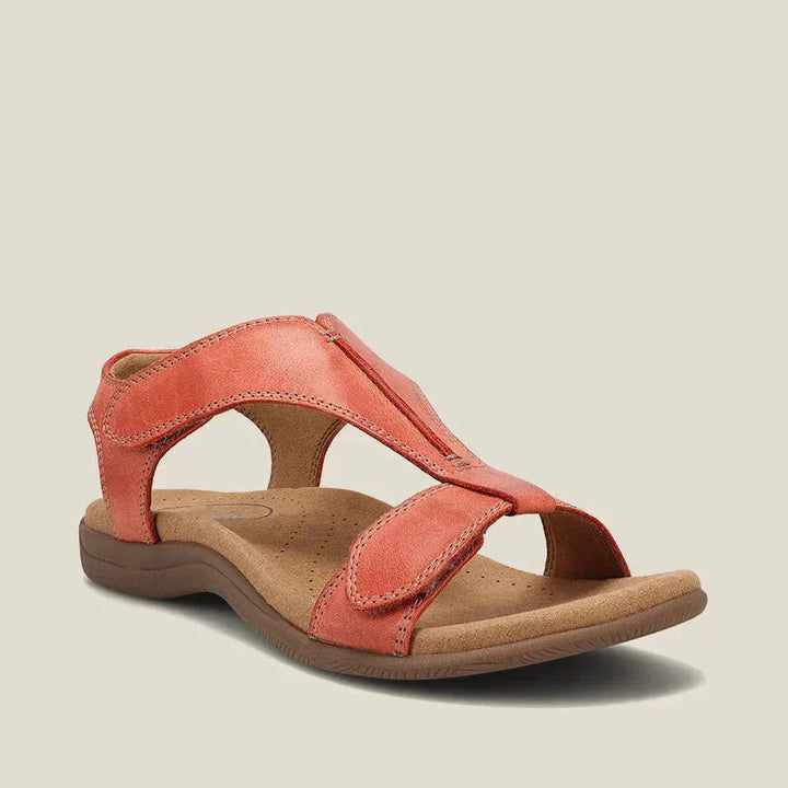 Lara | Cut-Out Leather Sandals