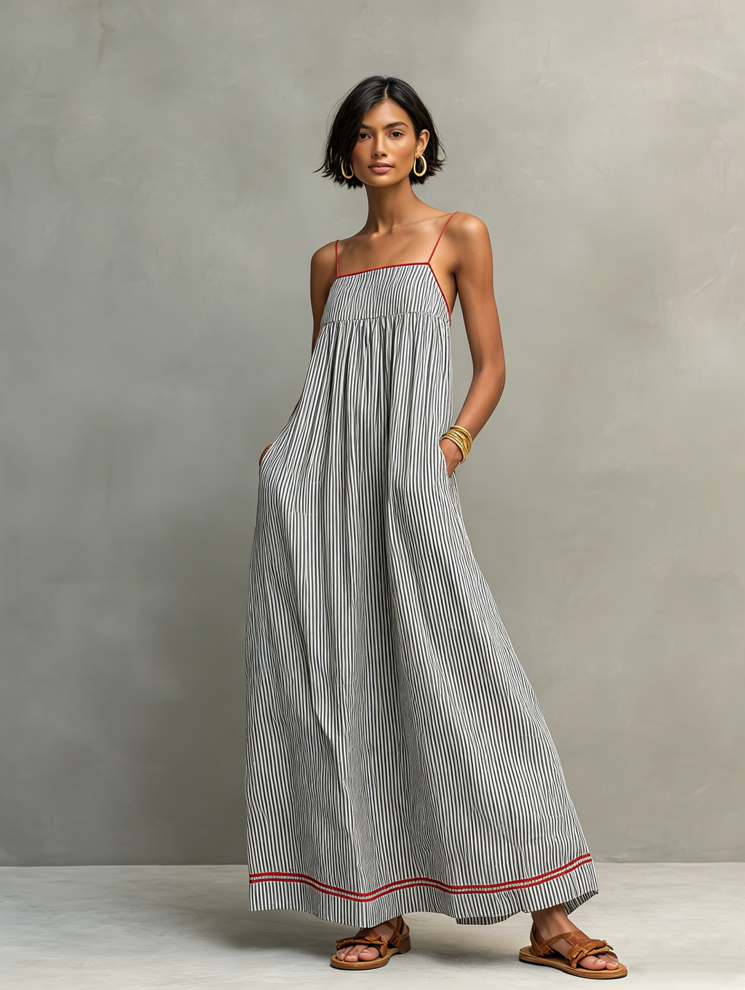 Azure | Elegant & Comfortable Striped Dress