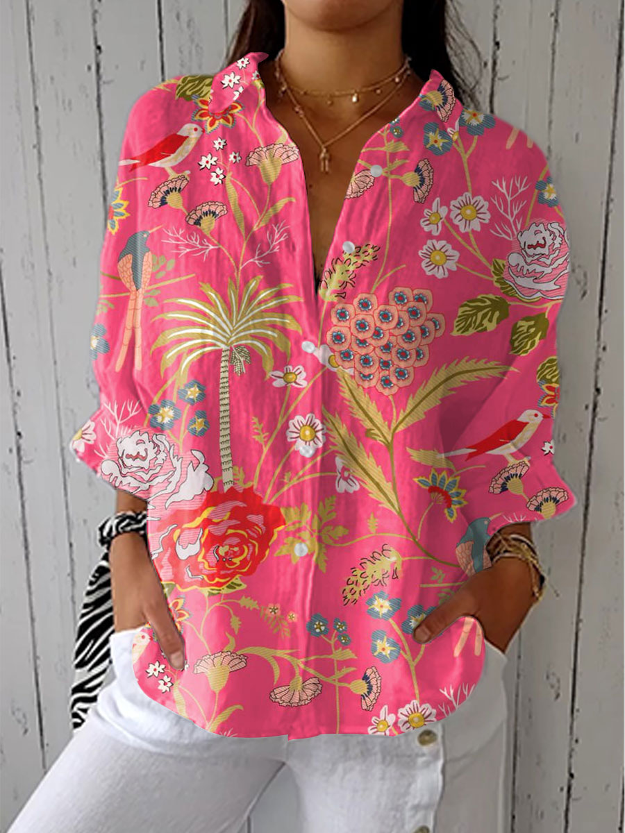 Elizabeth | Elegant Bloom Blouse
