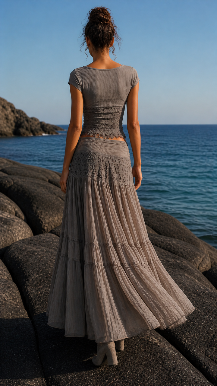 JULIETTE Top and Skirt Set