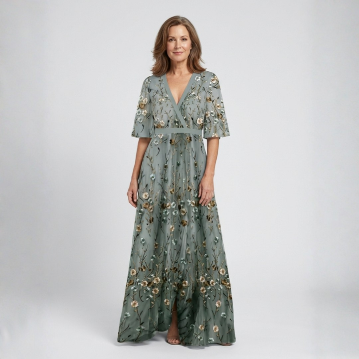 Yassina | Chic Printed Dress