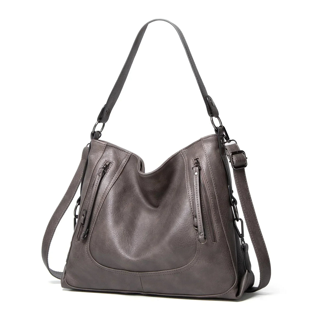 Evening Glow | Luxe Leather Bag