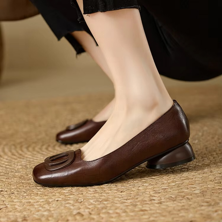 Opium |  Orthopedic Leather Flats