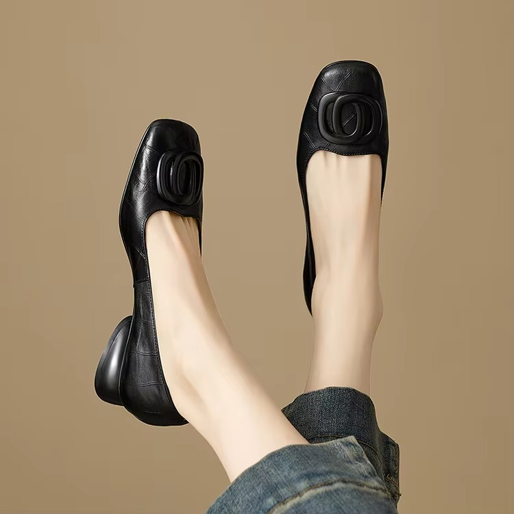 Opium |  Orthopedic Leather Flats