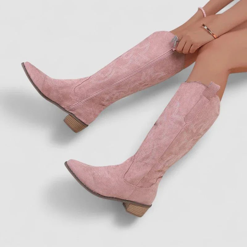 Clara - Orthopedic Western Boots