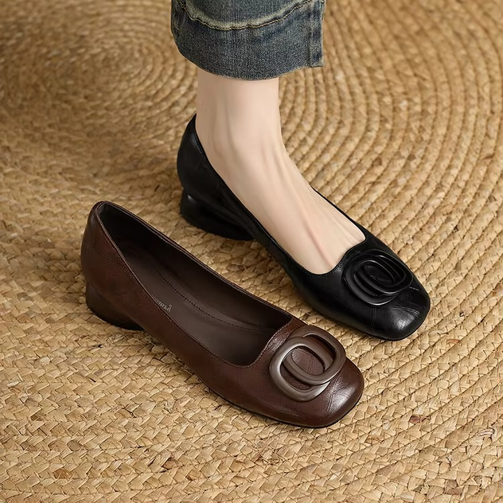 Opium |  Orthopedic Leather Flats