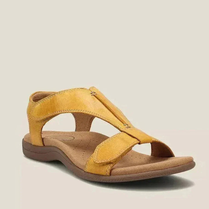 Lara | Cut-Out Leather Sandals