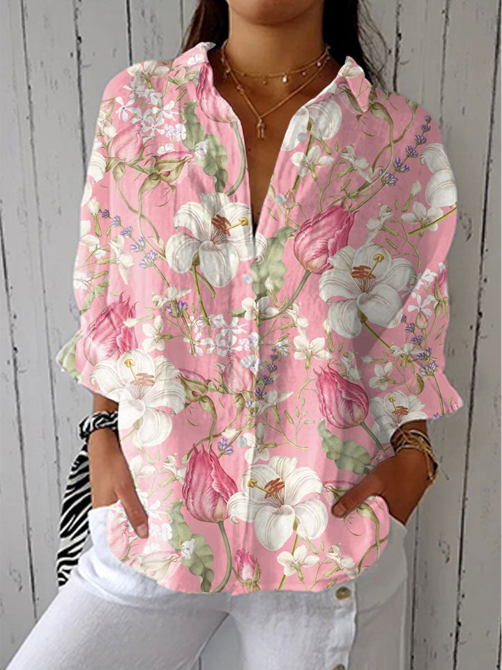 Elizabeth | Elegant Bloom Blouse