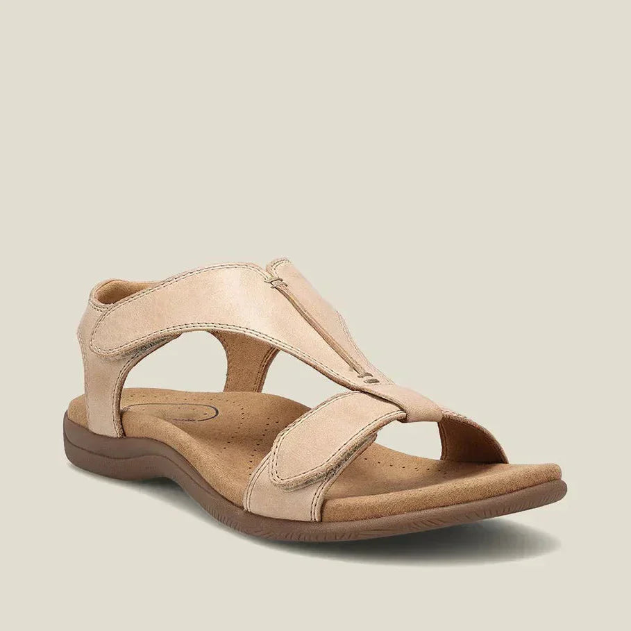 Lara | Cut-Out Leather Sandals