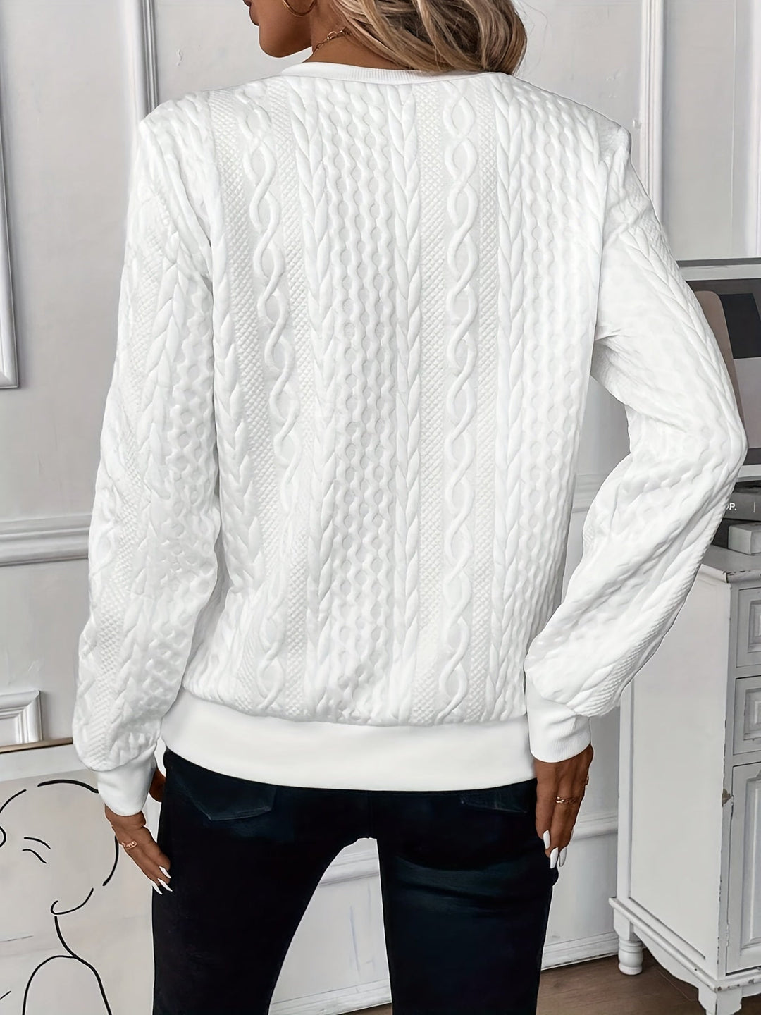 Karen | Chic Textured Pullover