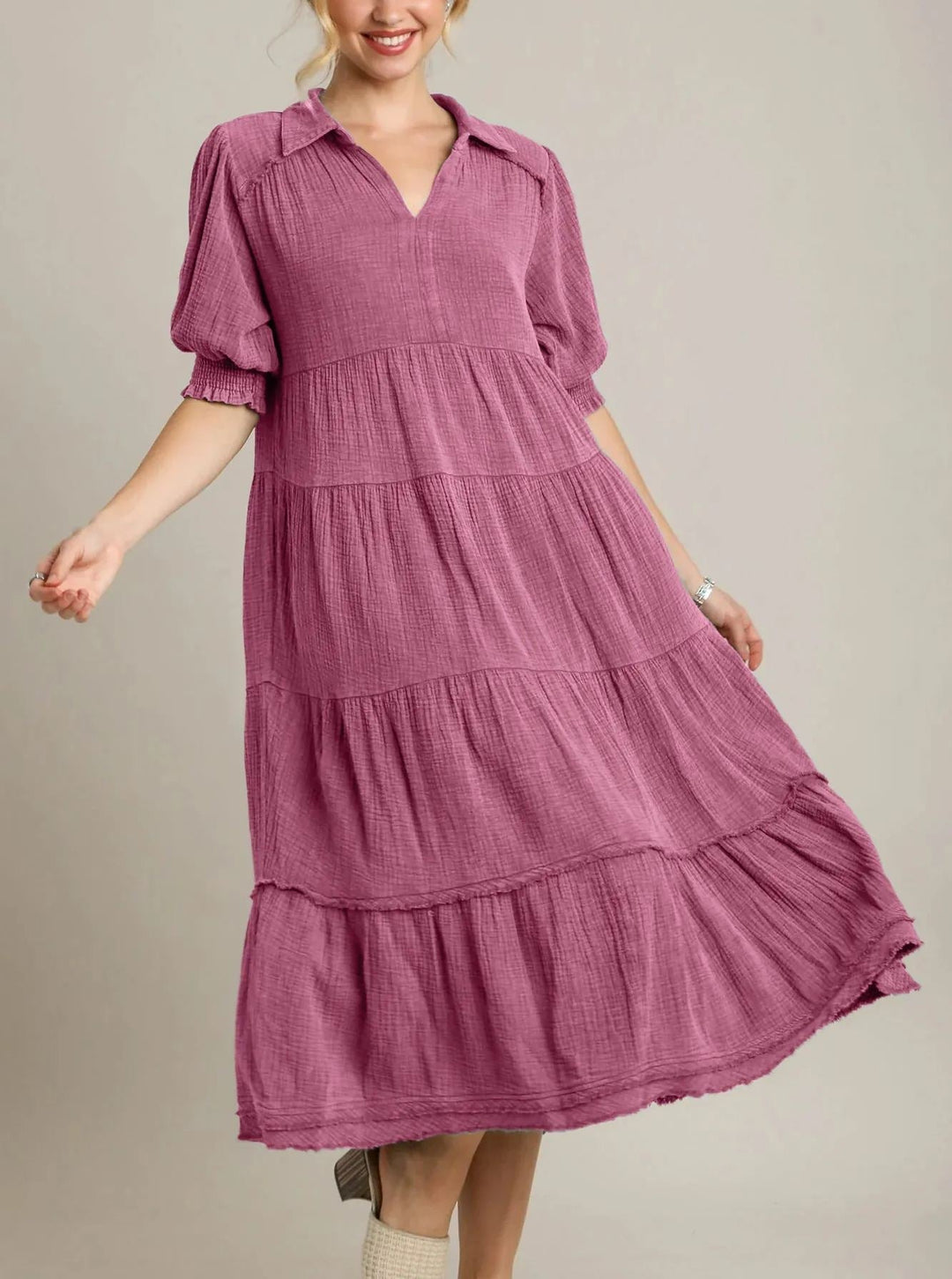 Siamara | Tiered Maxi Dress