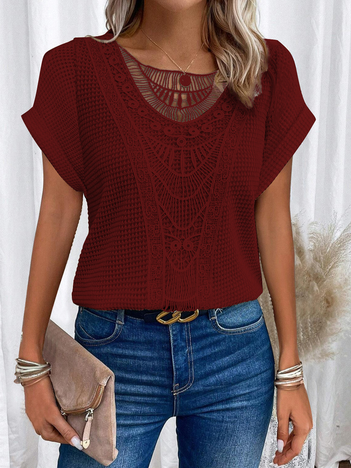 Clara | Crocheted Bohemian Top
