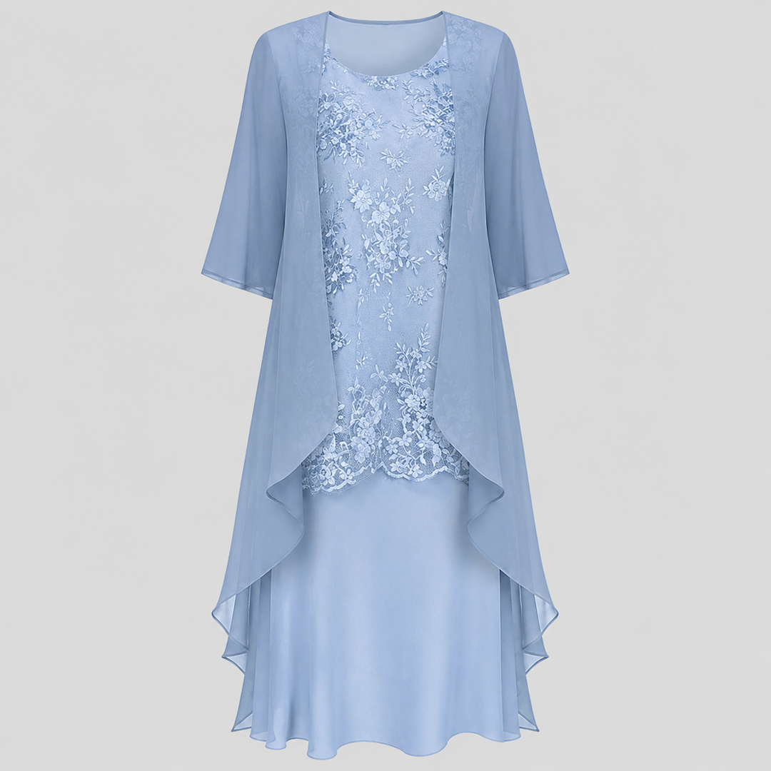 Lumi™ | Chiffon Two-Piece Dress