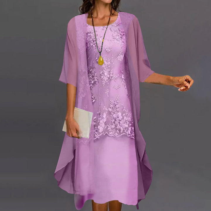 Lumi™ | Chiffon Two-Piece Dress