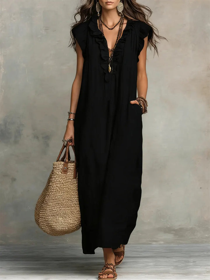 Camelia | Elegant & Comfortable Maxi Dress