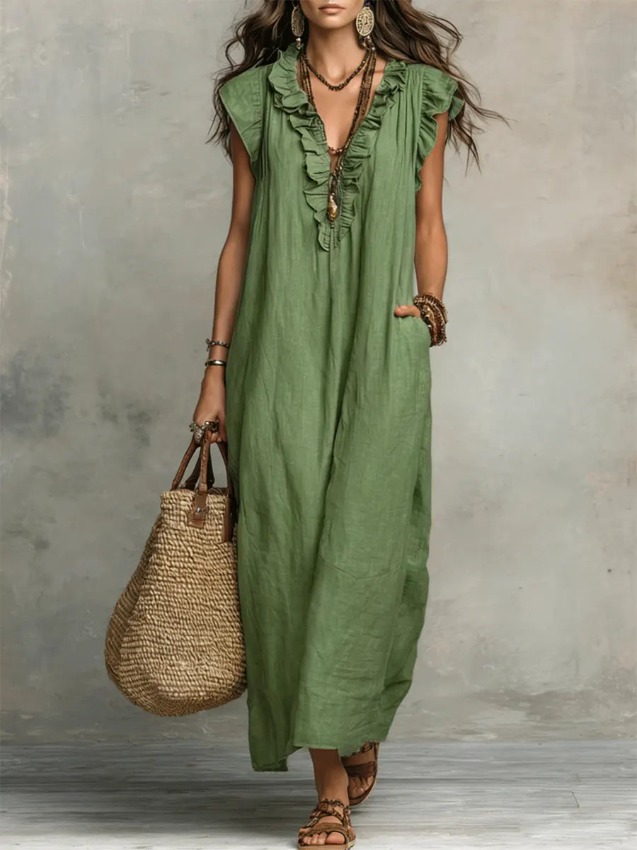 Camelia | Elegant & Comfortable Maxi Dress