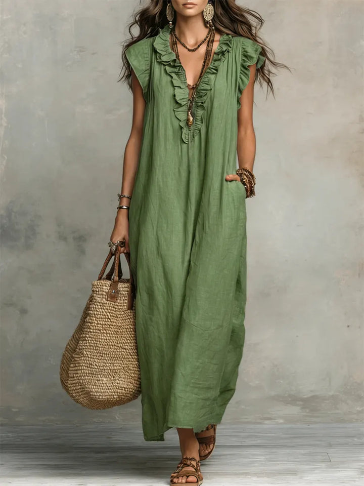 Camelia | Elegant & Comfortable Maxi Dress