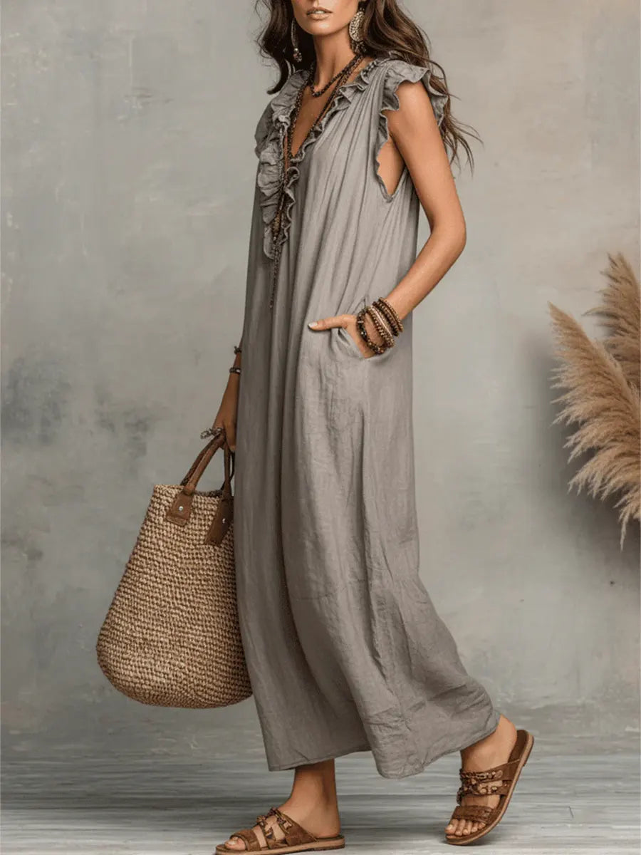 Camelia | Elegant & Comfortable Maxi Dress