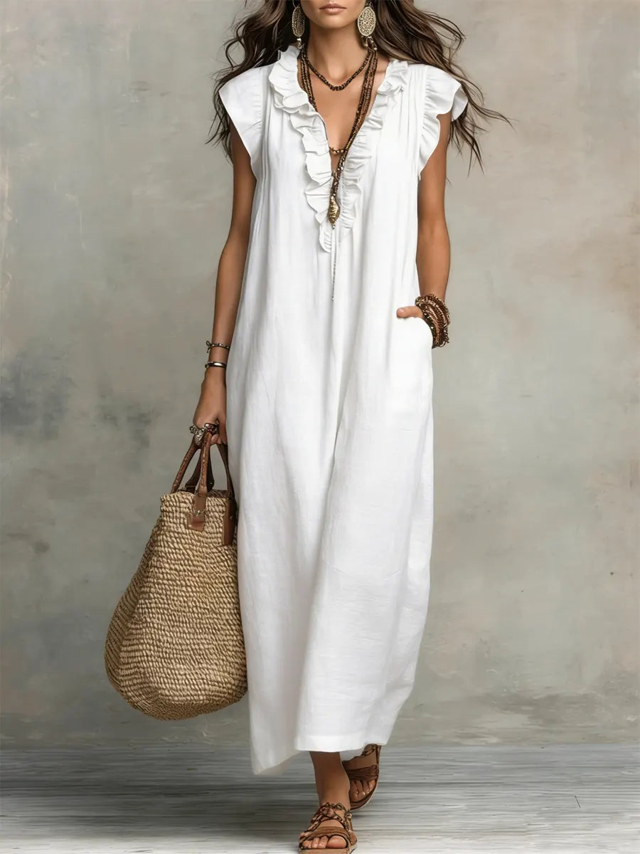 Camelia | Elegant & Comfortable Maxi Dress