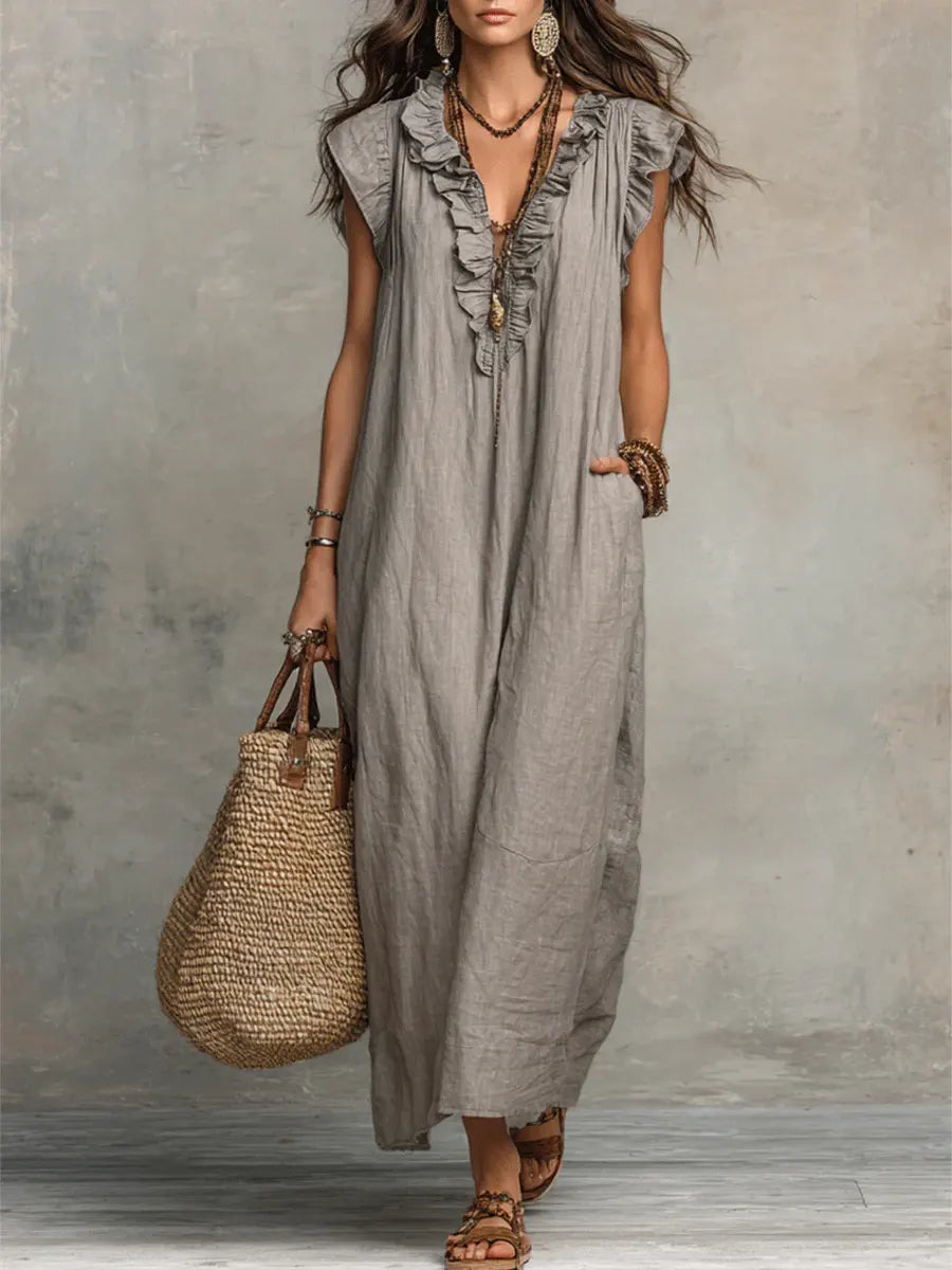 Camelia | Elegant & Comfortable Maxi Dress
