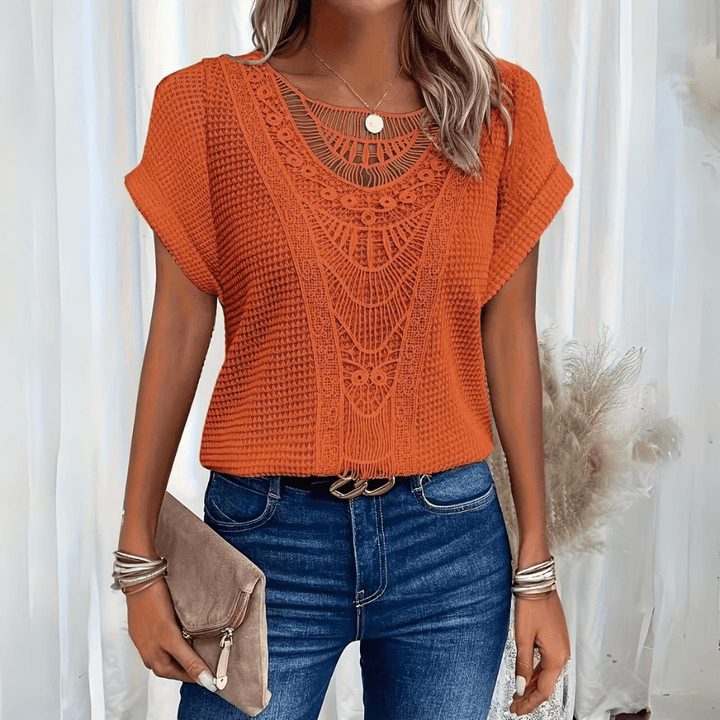 Clara | Crocheted Bohemian Top