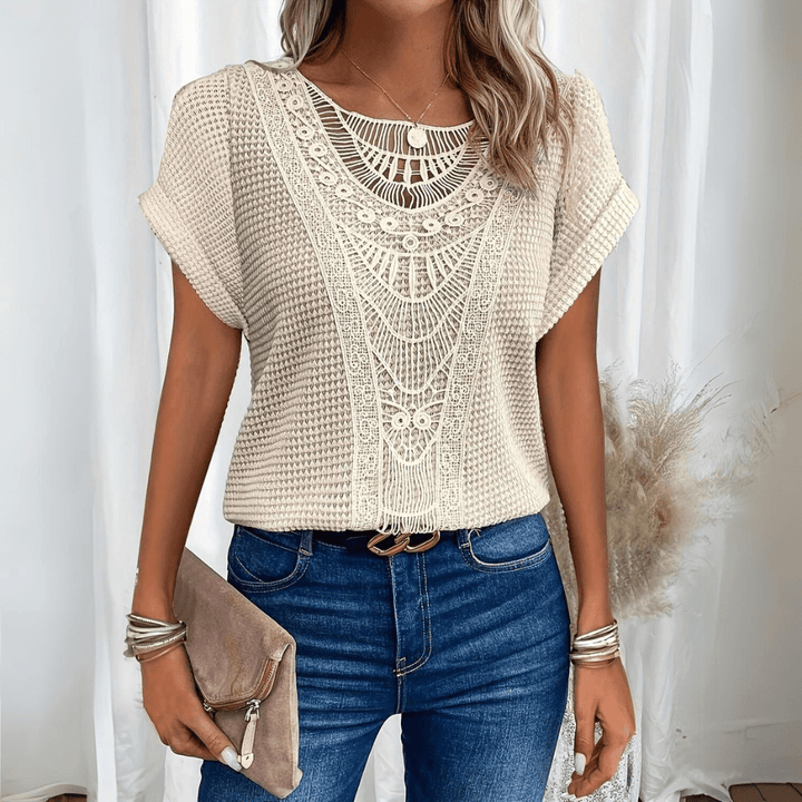Clara | Crocheted Bohemian Top