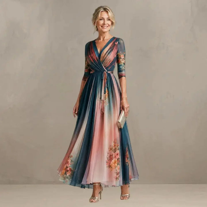TERESA | Bohemian Maxi Floral Dress