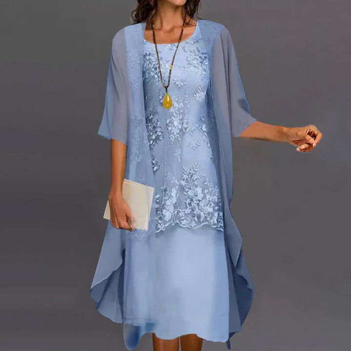 Lumi™ | Chiffon Two-Piece Dress